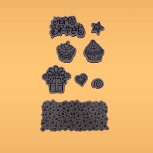 Birthday Cling Stamps